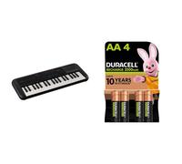 Yamaha PSS-A50 - Portable, Digital Keyboard with Phrase Recording & Duracell Rechargeable AA Batteries (Pack of 4), 2500 mAh NiMH, pre-charged