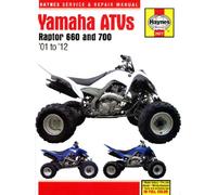 Yamaha Raptor 660 & 700 ATVs 2001-2012