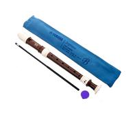 YAMAHA, Recorder, Soprano, Baroque, Fingering, Simulated, Ebony, white, trim