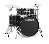 Yamaha Rydeen 20" Drum Kit w/Cymbals Black Glitter