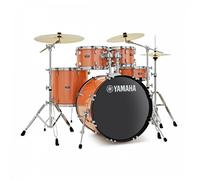 Yamaha Rydeen 20" Drum Kit w/Cymbals Orange Sparkle