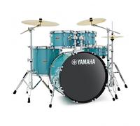 Yamaha Rydeen 22" Drum Kit w/Cymbals Turquoise Glitter