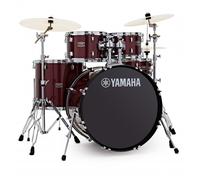 Yamaha Rydeen 22" Drum Kit w/ Hardware Burgundy Glitter