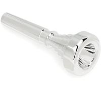 Yamaha Signature Series Eric Miyashiro Flugelhorn Mouthpiece, D, Brass, Silver, Polished