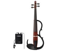 Yamaha Silent Electric Violin YSV104 BR Brown with Earphone Basic Model NEW