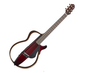 Yamaha SLG200S II Steel String Silent Guitar Crimson Red