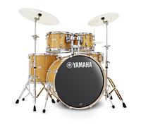 Yamaha Stage Custom 22 5 Piece Shell Pack w Hardware Natural Wood