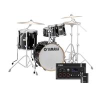 Yamaha Stage Custom EAD10 18 4pc Shell Pack Raven Black