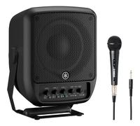 Yamaha Stagepas 100 BTR Battery-Powered Speaker with DM-105 Dynamic Microphone