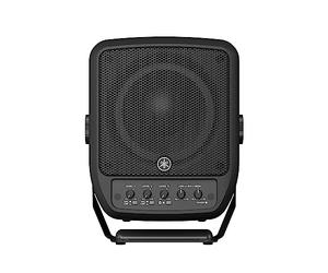 YAMAHA STAGEPAS 100 BTR Portable Sound System - 100W Class D Amplification, Compression Coaxial Speaker, 3-Channel Mixing, Bluetooth Multipoint, Lightweight, Battery Included - Black