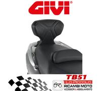 Yamaha T-Max 500 2002 2003 2004 2005 2006 2007 Givi Specific Backrest TB51