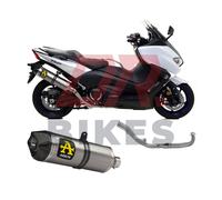 Yamaha T-Max 530 2017-2019 Arrow Ti/carbon Full system road 73514PK + 73013MI