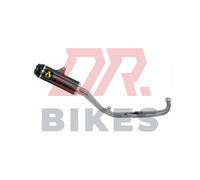Yamaha TMAX 530 2017-2019 Arrow Full system with Indy Race titanium Dark silence