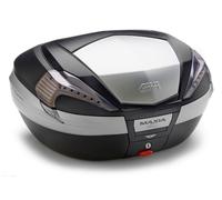 YAMAHA TRACER 900 GT 2019 Givi V56NT MAXIA4 TOP BOX + SR2139 RACK + M9B PLATE