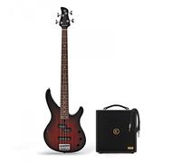 Yamaha TRBX174 Bass Old Violin Sunburst & Eden Orbiter 8 Combo Amp
