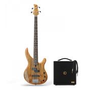Yamaha TRBX174EW Mango Wood Bass Natural & Eden Orbiter 8 Combo Amp