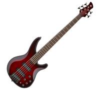 Yamaha TRBX605FM 5-String Bass Dark Red Burst