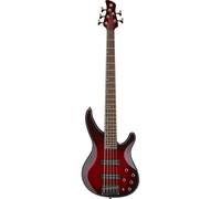 Yamaha TRBX605FM Dark Red Burst electric bass guitar