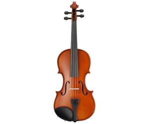 YAMAHA V3SKA12 Acoustic Violin Set 1/2 Size, Brown | Handcrafted Student Violin With Spruce Top, Maple Back, Ebony Fingerboard and Fine Tuners, Includes Case Bow and Rosin