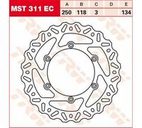 Motorcycle Brake Disc Front 250mm MST311EC TRW Set Genuine Top Quality New