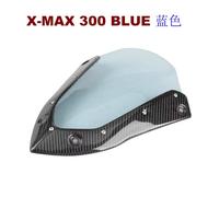 Yamaha XMAX 300 Windscreen Sport Deflector 2023-2024 Carbon Fibre Blue