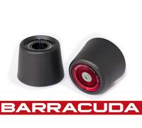 Yamaha XSR700 Barracuda Crash Bungs + Red Inserts YMT7101