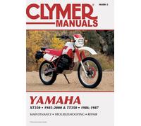 Yamaha XT350 & TT350 Motorcycle (1985-2000) Service Repair Manual