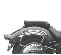 Yamaha XVS 1100 Drag Star Pipe leather pannier holder Chrome BY HEPCO AND BECKER