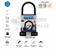 YAMAHA YBR125 Oxford Magnum Ultra Strong U-Lock 270mm Security Motorcycle LK172