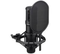 YAMAHA YCM705 Condenser Microphone - Studio Quality, 1" Large-Diaphragm, PAD -10/-20 dB, Low-Cut Filters, 20 Hz-20 kHz Frequency Response, High SPL Handling - Black