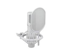 YAMAHA YCM705 Condenser Microphone - Studio Quality, 1" Large-Diaphragm, PAD -10/-20 dB, Low-Cut Filters, 20 Hz-20 kHz Frequency Response, High SPL Handling - White