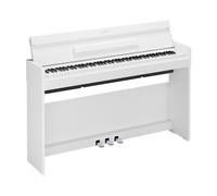 YAMAHA YDP-S36 Digital Piano - 88 Weighted Keys GHS Keyboard, CFX Concert Grand Voice, Slim Design, Bluetooth, 3 Pedals, Ideal For Home And Beginners - White