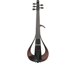 Yamaha YEV105BL Electric Violin, Black, 5 String