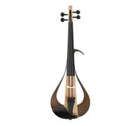 Yamaha YEV105N Electric Performance Violin with D'Addario Zyex Strings plus Helicore C String, Piezo Pickup and Volume Control, Natural Finish