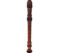 Yamaha YRS-64 Handcrafted Rosewood, Key of C, Soprano Recorder with Baroque Fingering