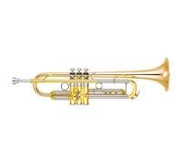 Yamaha YTR8335G Xeno Trumpet Gold Brass Bell Clear Lacquer Reverse Leadpipe