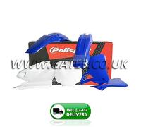 Yamaha YZ 250 Polisport Plastics Kit 1996-1999 Blue White Plastic Panel Set
