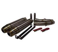 Yamaha Yzf 1000 R1 2004-06 Exhaust GPR Double Slip-on Deeptone Inox