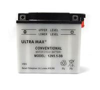 Yamaha YZF-R 125 EFI 2008 12N5.5-3B Replacement Ultramax Motorcycle Battery