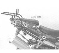 Yamaha YZF-R1 Luggage Rack / Top Box Carrier - Black HEPCO & BECKER (2002-2004)