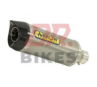 Yamaha YZF R6 2006-2016 Arrow Thunder titanium silencer with carby end cap for A