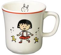 山加商店 Yamakasyoten CM32-11 Chibi Maruko-chan Mug, Approx. 10.1 fl oz (300 ml), 35th Anniversary, Made in Japan