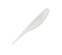 Yamamoto 4" Fat SHAD Shape Worm - Pearl White