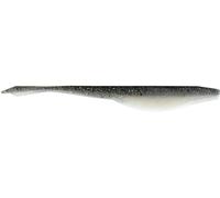 Yamamoto 5" D-Shad Soft Plastic Fishing Angling Swimbait Lures | Side-to-Side Twitching Action |Sinks Level and Shimmies - 7 Pack, Smoke Shad