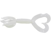 "Yamamoto 97-10-036 Double Tail Hula Grub, 5"", 10pk, Cream White", multi