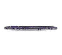 "Yamamoto 9S-10-927 Senko Worm, 4"" 10pk", smoke purple blue laminate