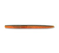 Yamamoto Gary 4" Senko, Laminate, Watermelon with Copper Flake/Orange with Red Flake