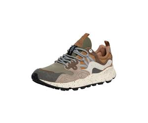 Yamano 3 Suede Trainers Grey/Onion 7.5 UK