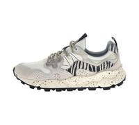 Yamano 3 Trainers, female, Flower Mountain, Sneakers, White, 4 UK, Shoes 4 UK