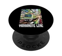 Yamanote Line Tokyo Japan Train Japanese Kanji Souvenir PopSockets Adhesive PopGrip